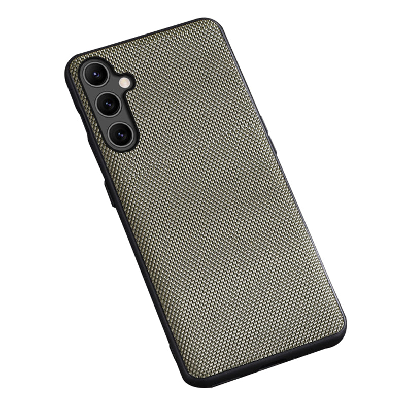 For Samsung Galaxy A14 5G Nylon Coated Flexible TPU Phone Case Cellphone Drop-proof Cover