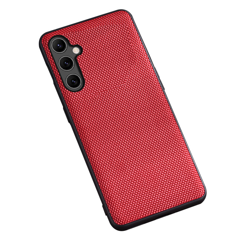 For Samsung Galaxy A54 5G Drop-proof Back Cover Nylon Coated Soft TPU Phone Case