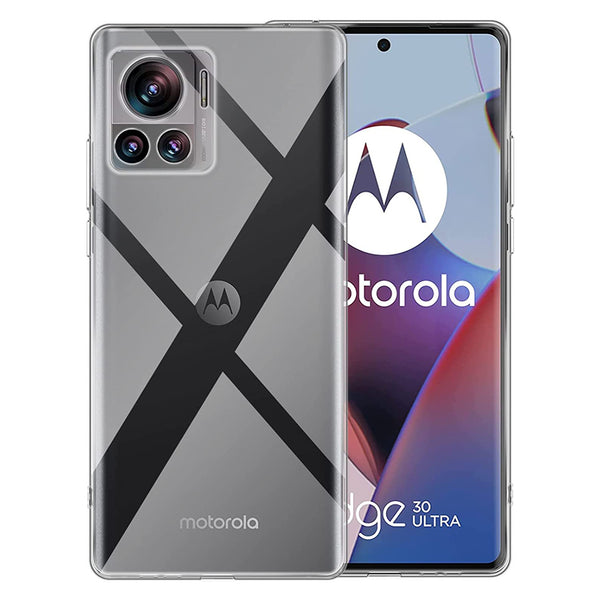 For Motorola Edge 30 Ultra 5G / Moto X30 Pro 5G Clear TPU Phone Case Anti-fingerprint Drop Protection Cell Phone Cover