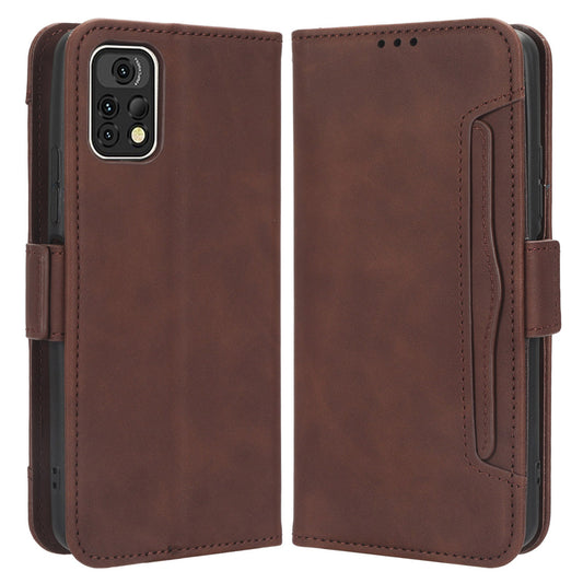 For Umidigi A13 Pro PU Leather Wallet Case Multiple Card Slots Stand Phone Cover