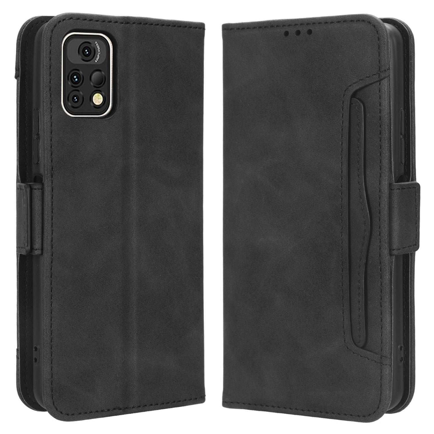 For Umidigi A13 Pro PU Leather Wallet Case Multiple Card Slots Stand Phone Cover