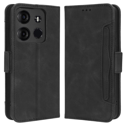 For Tecno Spark Go 2023 4G Wallet Case with Multiple Card Holder PU Leather Stand Flip Phone Cover