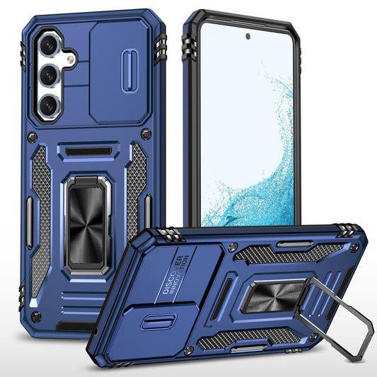 Armor Series Phone Case for Samsung Galaxy A54 5G , PC + TPU Shockproof Phone Cover Kickstand