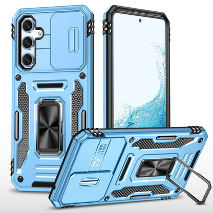 Armor Series Phone Case for Samsung Galaxy A54 5G , PC + TPU Shockproof Phone Cover Kickstand