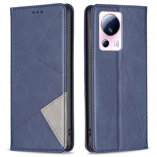 BF Imprinting Pattern Series-1 for Xiaomi 13 Lite / Civi 2 5G Stand Leather Phone Case Card Holder Phone Cover