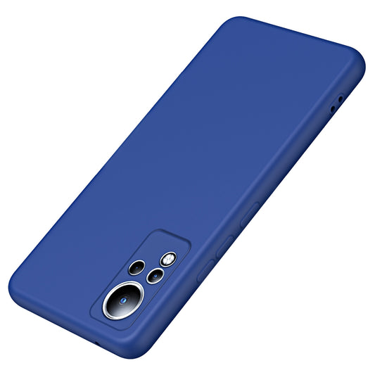 For Infinix Note 11 Rubberized TPU Phone Case 2.2mm Thickness Back Cover with Fiber Lining