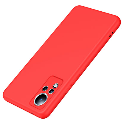 For Infinix Note 11 Rubberized TPU Phone Case 2.2mm Thickness Back Cover with Fiber Lining