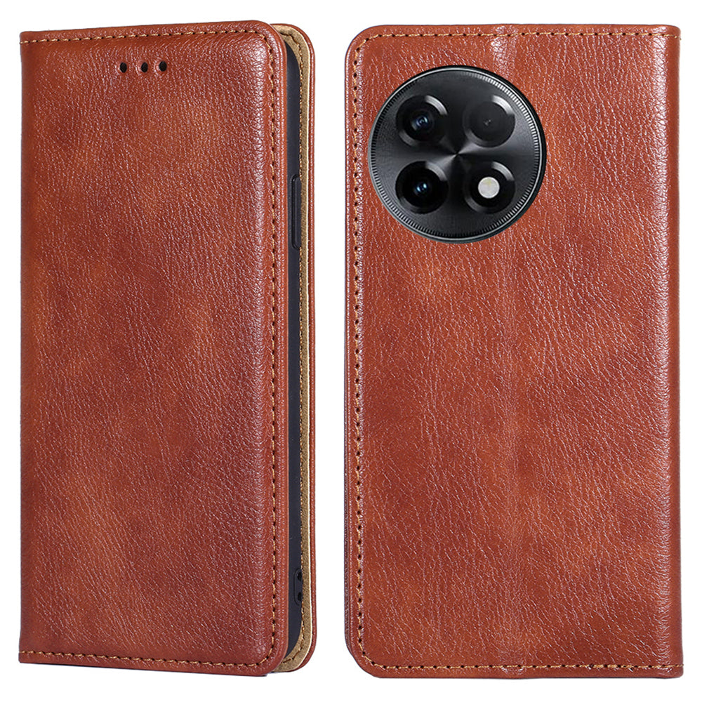 For OnePlus Ace 2 5G / 11R 5G Mobile Case PU Leather Wallet Stand Magnetic Closing Protective Cover