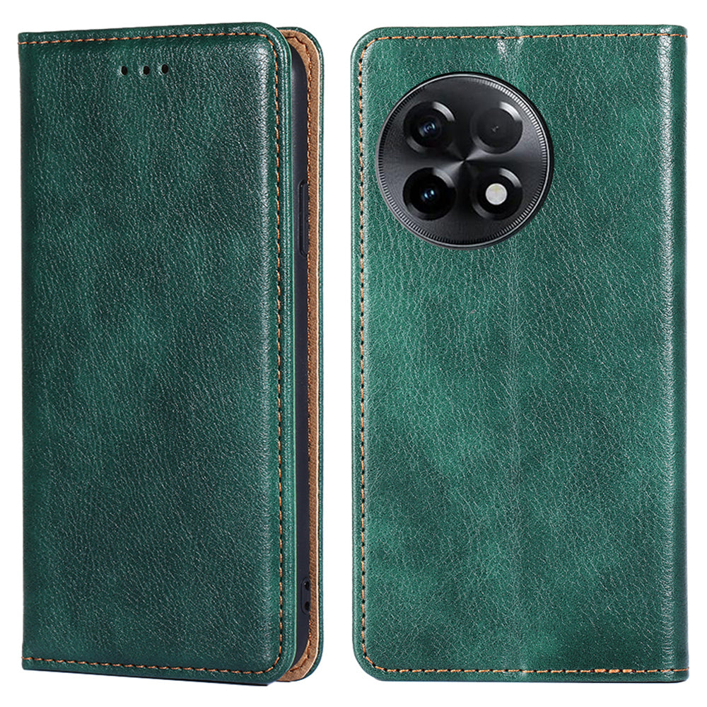 For OnePlus Ace 2 5G / 11R 5G Mobile Case PU Leather Wallet Stand Magnetic Closing Protective Cover