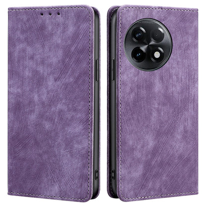 For OnePlus Ace 2 5G / 11R 5G RFID Blocking Leather Wallet Shockproof Cover Folding Stand Phone Case