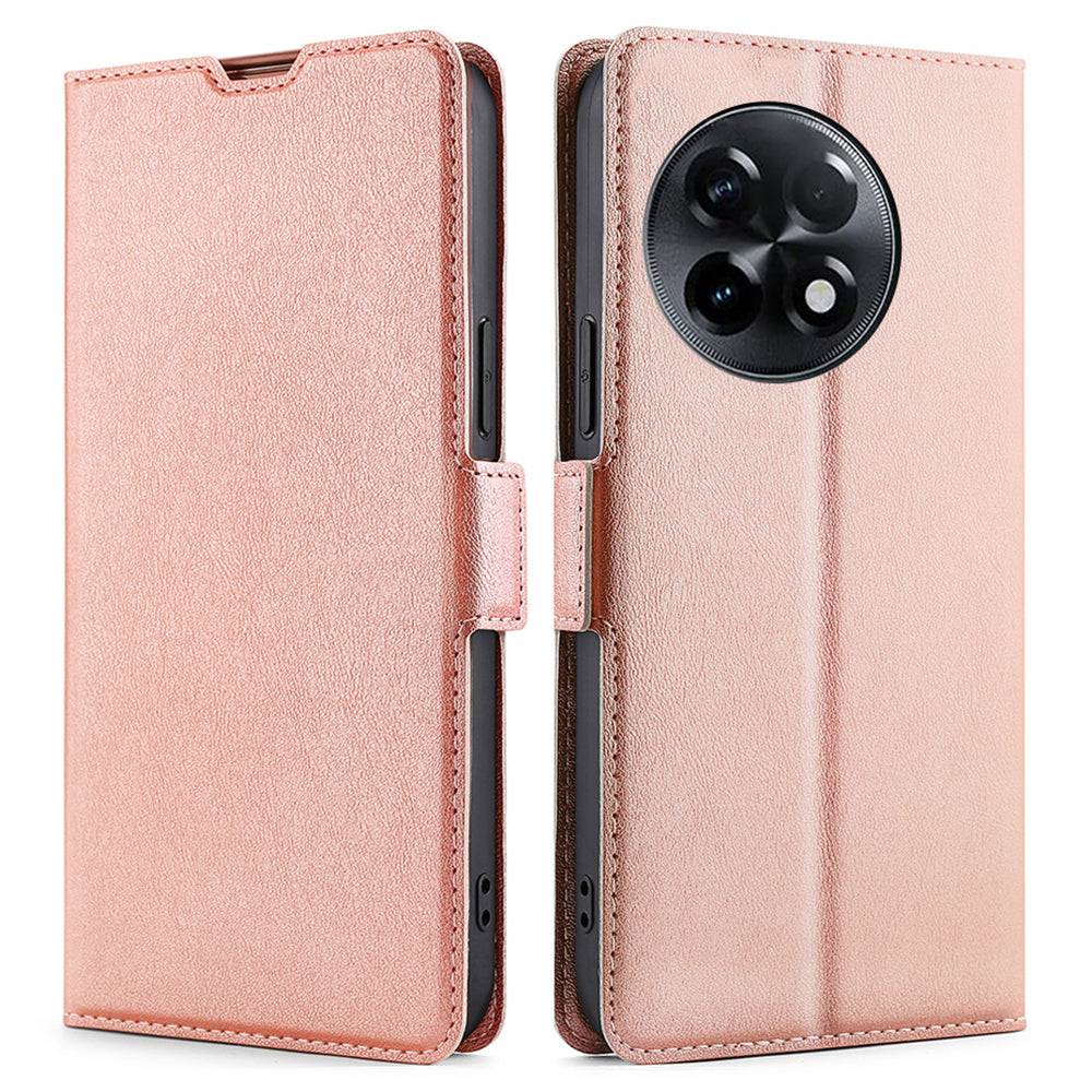 For OnePlus Ace 2 5G / 11R 5G Flip Folio Leather Cell Phone Cover Card Slots Stand Phone Case