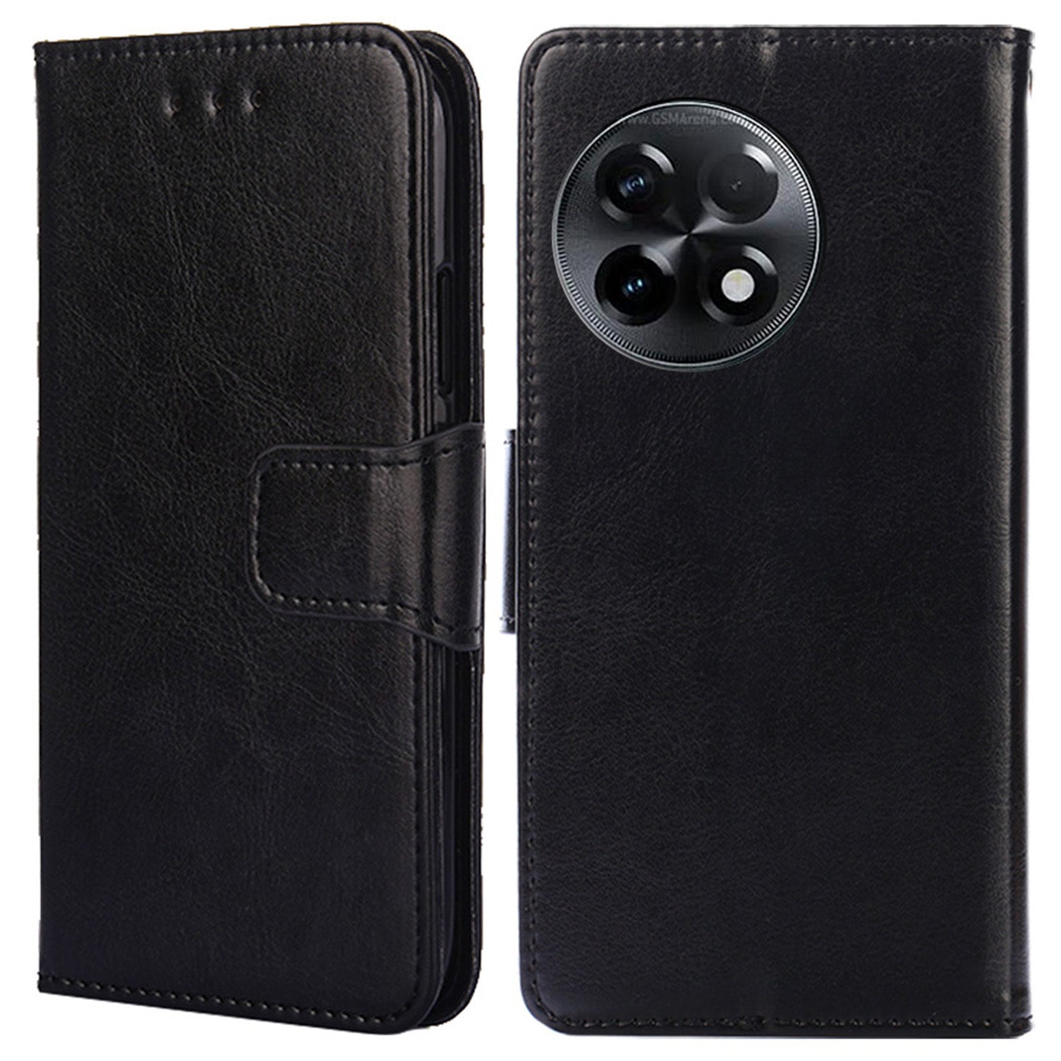 For OnePlus Ace 2 5G / 11R 5G PU Leather Wallet Phone Case Anti-drop Stand Protective Cover