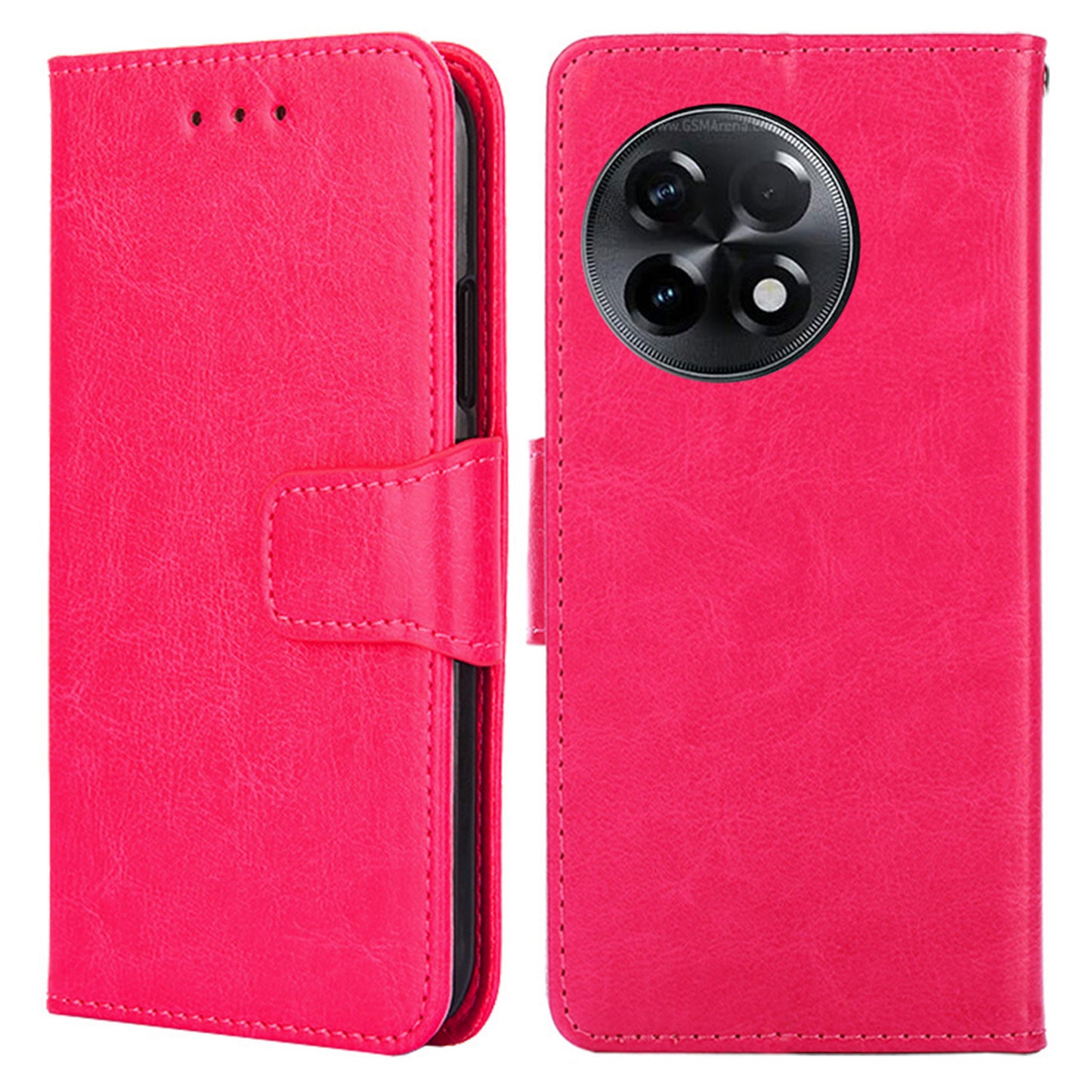 For OnePlus Ace 2 5G / 11R 5G PU Leather Wallet Phone Case Anti-drop Stand Protective Cover