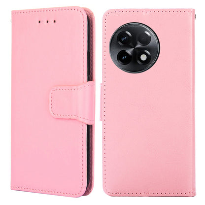 For OnePlus Ace 2 5G / 11R 5G PU Leather Wallet Phone Case Anti-drop Stand Protective Cover