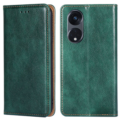 For Oppo Reno8 T 5G / A1 Pro 5G PU Leather Wallet Stand Mobile Case Magnetic Closing Shockproof Cover