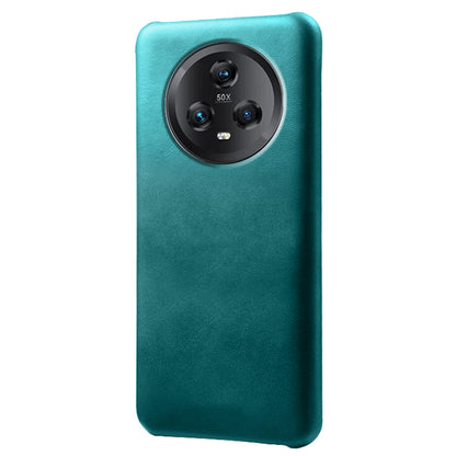 Cell Phone Case for Honor Magic5 , Calf Texture Anti-drop Leather Coated PC Phone Cover