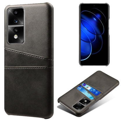 Dual Card Slots Phone Cover for Honor 80 GT 5G , PU Leather Coated+PC Phone Case