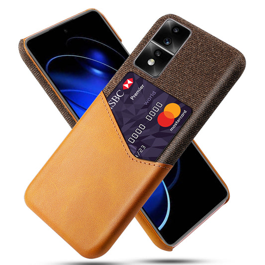 For Honor 80 GT 5G PU Leather + PC Card Holder Case Cloth Texture Protective Phone Cover