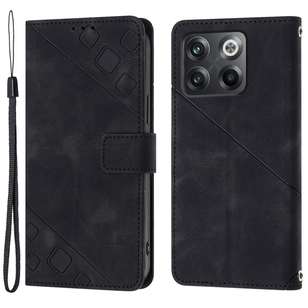 PT005 YB Imprinting Series-6 for OnePlus 10T 5G / Ace Pro 5G Phone Cover Stand Leather Phone Wallet Case