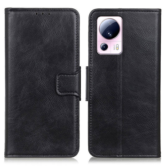 Flip Phone Wallet Case For Xiaomi 13 Lite / Civi 2 5G , Crazy Horse Texture PU Leather Stand Phone Cover