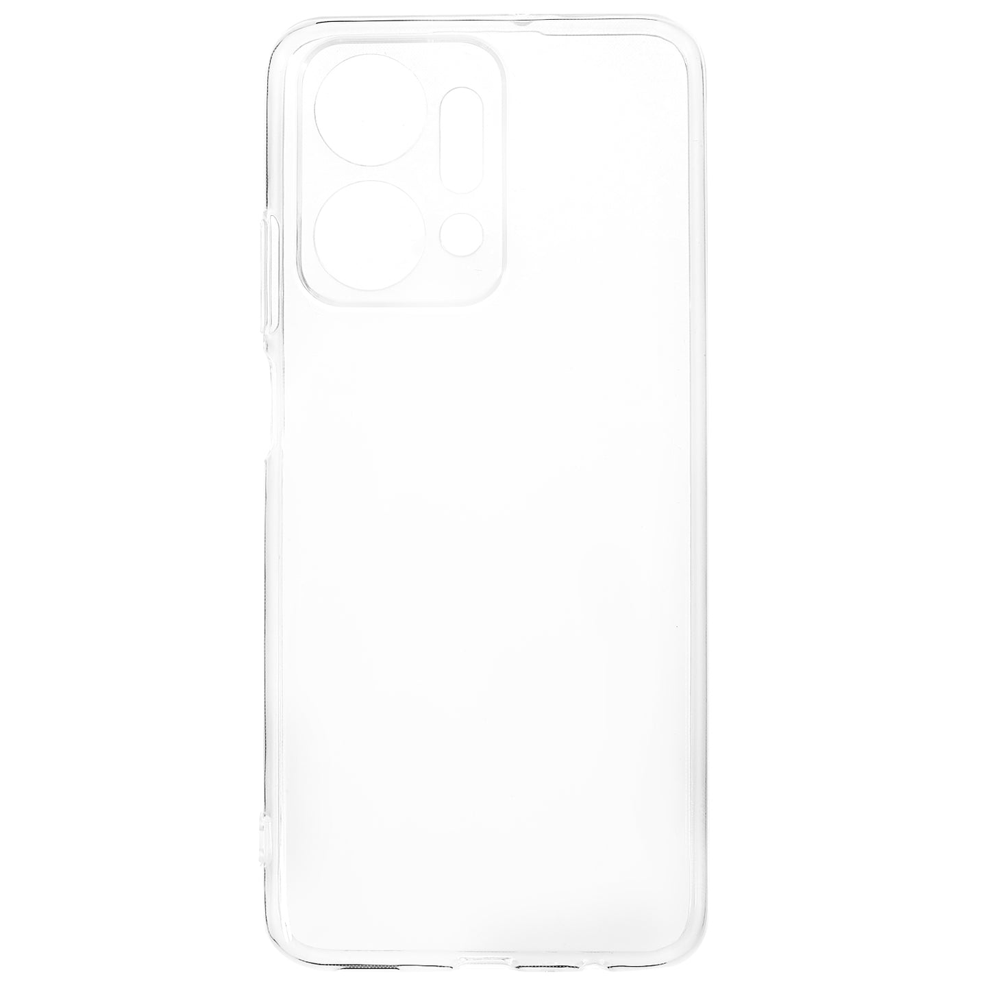 Shockproof Case for Honor X7a 5G / 4G Soft TPU Case Transparent 1.5mm Phone Cover