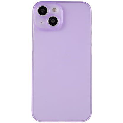 For iPhone 14 Hard PC Phone Case Ultra Thin Fingerprint Free Matte Finish Back Cover