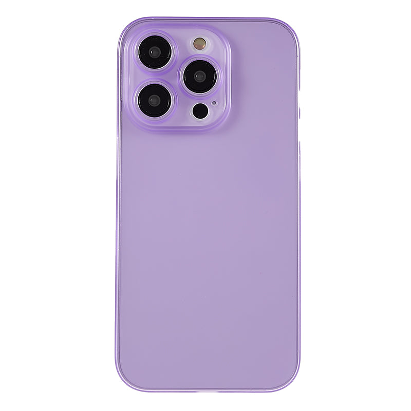 Thin PC Matte Phone Case for iPhone 14 Pro , Fine Hole Eye Protection Phone Cover