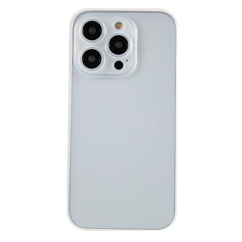 Thin PC Matte Phone Case for iPhone 14 Pro , Fine Hole Eye Protection Phone Cover