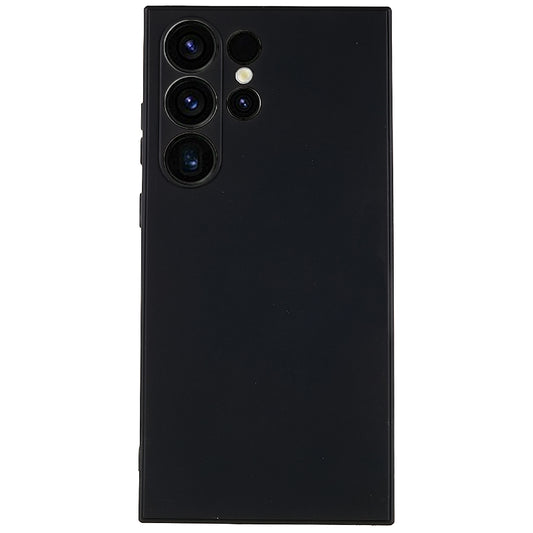 For Samsung Galaxy S23 Ultra Straight Edge Phone Case Precise Cutout Soft TPU Cover