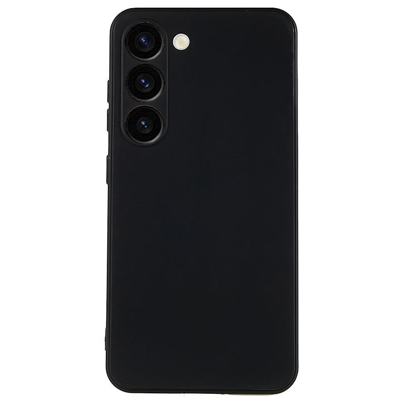 For Samsung Galaxy S23 Straight Edge TPU Case Precise Cutout Anti-Fall Phone Cover