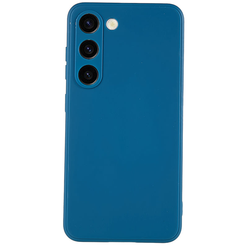 For Samsung Galaxy S23 Straight Edge TPU Case Precise Cutout Anti-Fall Phone Cover