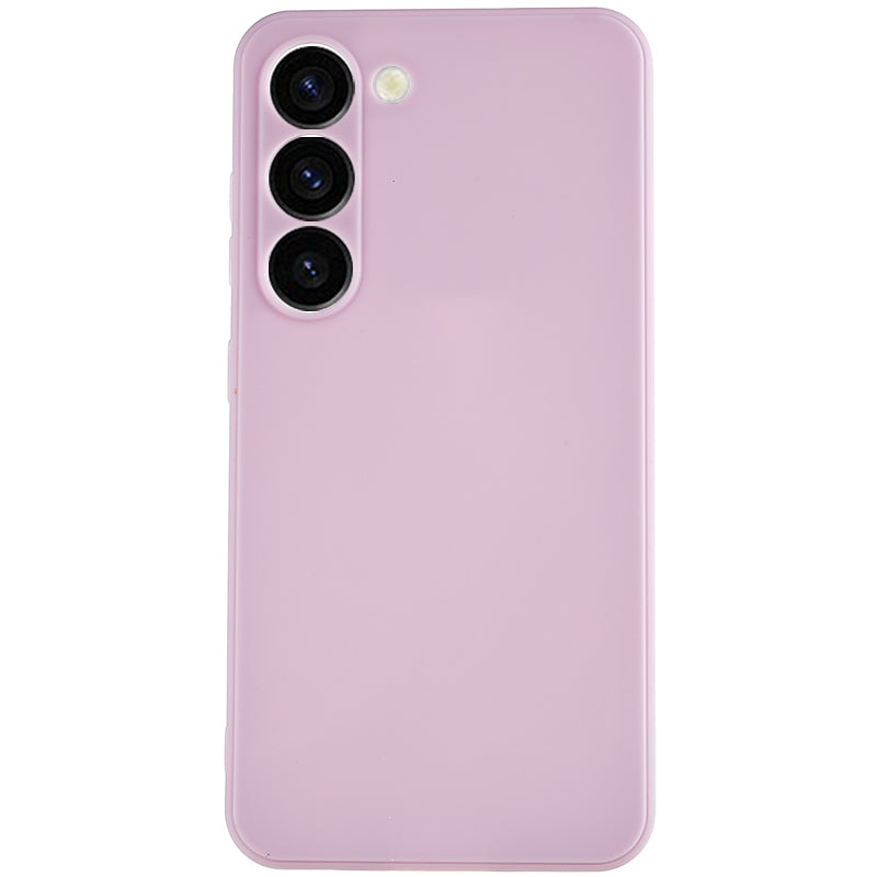 For Samsung Galaxy S23 Straight Edge TPU Case Precise Cutout Anti-Fall Phone Cover