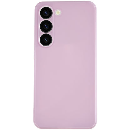 For Samsung Galaxy S23 Straight Edge TPU Case Precise Cutout Anti-Fall Phone Cover