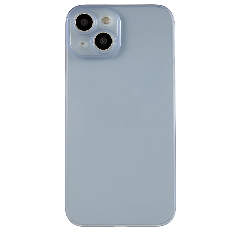 For iPhone 14 Plus Ultra Thin PC Phone Case No Fingerprint Matte Finish Back Cover