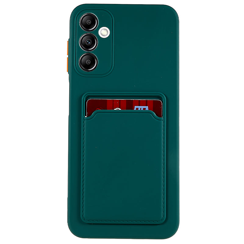 For Samsung Galaxy A14 5G Soft TPU Phone Case Drop-proof Back Cover with Card Slot