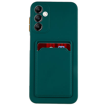For Samsung Galaxy A14 5G Soft TPU Phone Case Drop-proof Back Cover with Card Slot