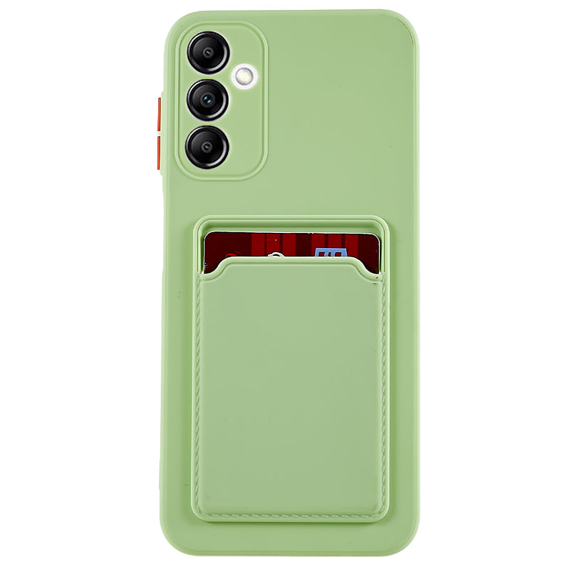 For Samsung Galaxy A14 5G Soft TPU Phone Case Drop-proof Back Cover with Card Slot