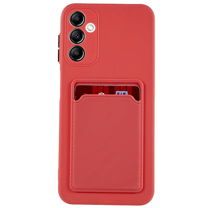 For Samsung Galaxy A14 5G Soft TPU Phone Case Drop-proof Back Cover with Card Slot