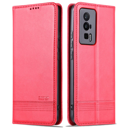 AZNS For Xiaomi Poco F5 Pro 5G / Redmi K60 Pro 5G / K60 5G Leather Phone Case Stand Phone Wallet Cover