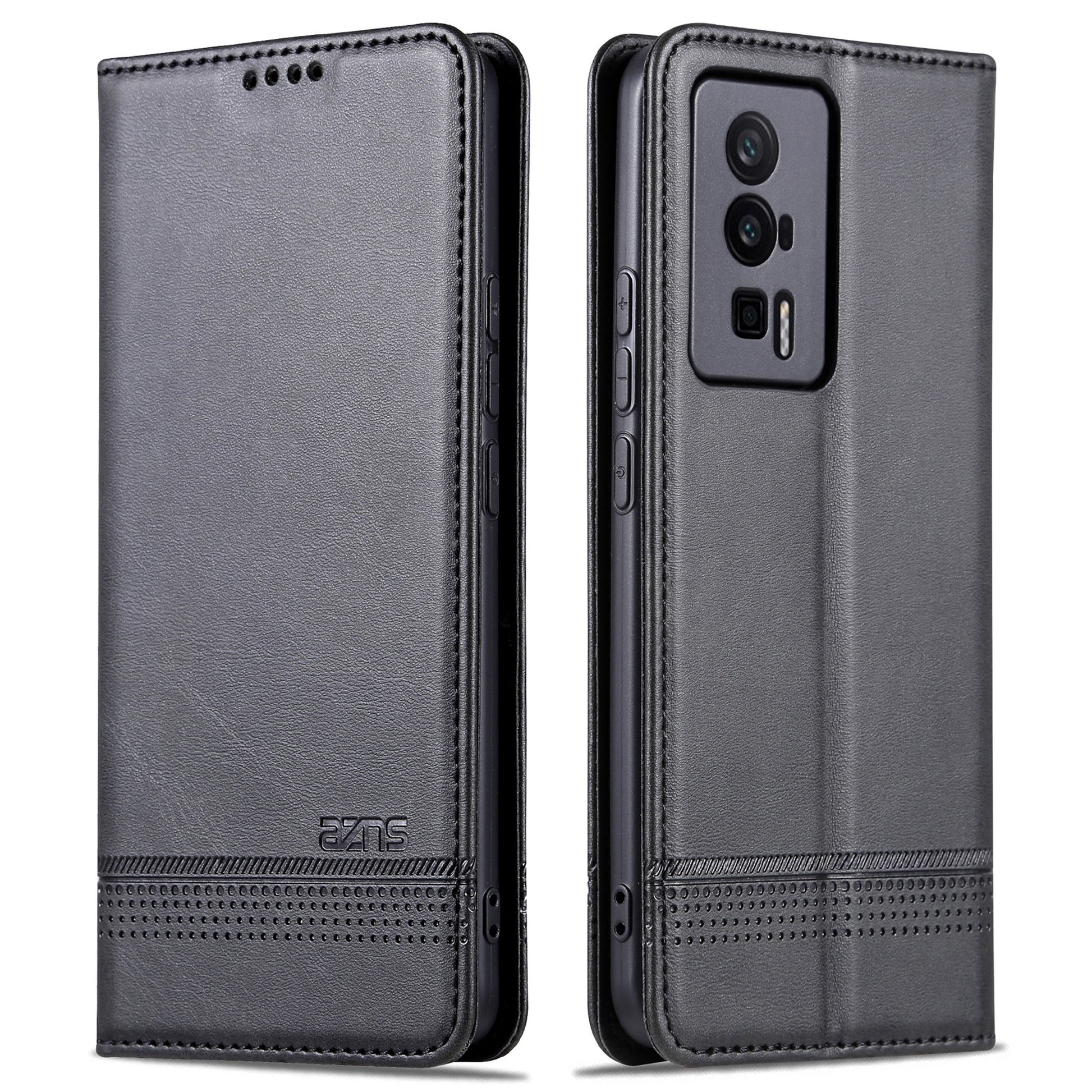 AZNS For Xiaomi Poco F5 Pro 5G / Redmi K60 Pro 5G / K60 5G Leather Phone Case Stand Phone Wallet Cover