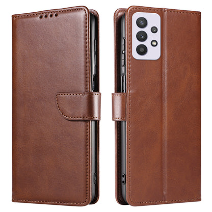 For Samsung Galaxy A53 5G Phone Wallet Case Stand Square Magnetic Clasp Leather Cover