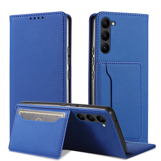 Business Style Phone Case For Samsung Galaxy S23+ Stand Wallet Skin Touch Flip Leather Full Protection Cover