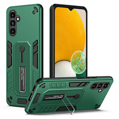 For Samsung Galaxy A13 5G Anti-scratch Phone Case TPU + PC Dual Layer Back Cover Kickstand