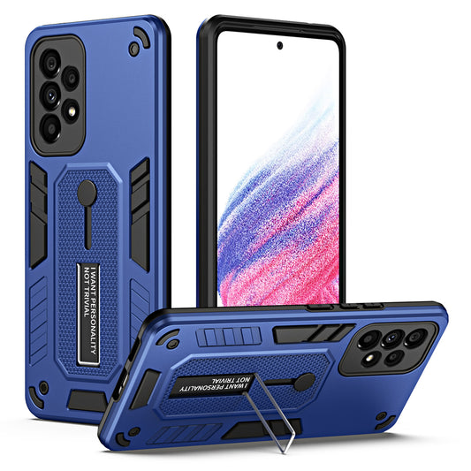 Kickstand Phone Case for Samsung Galaxy A53 5G , TPU + PC Anti-fall Phone Back Cover