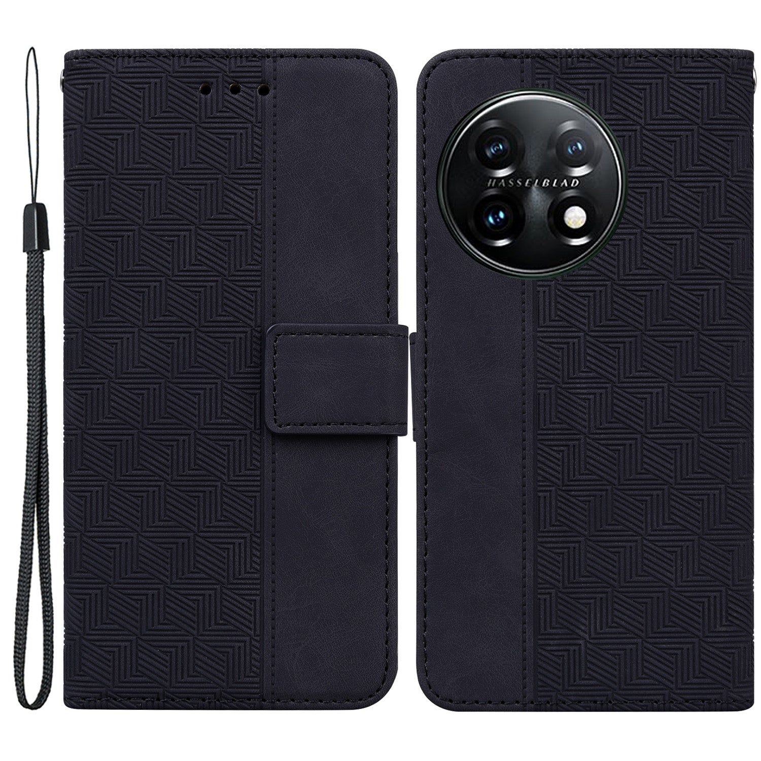 For OnePlus 11 5G Phone Wallet Case Stand Imprinted Leather Full Protection Cell Phone Cover