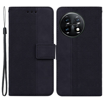 For OnePlus 11 5G Phone Wallet Case Stand Imprinted Leather Full Protection Cell Phone Cover