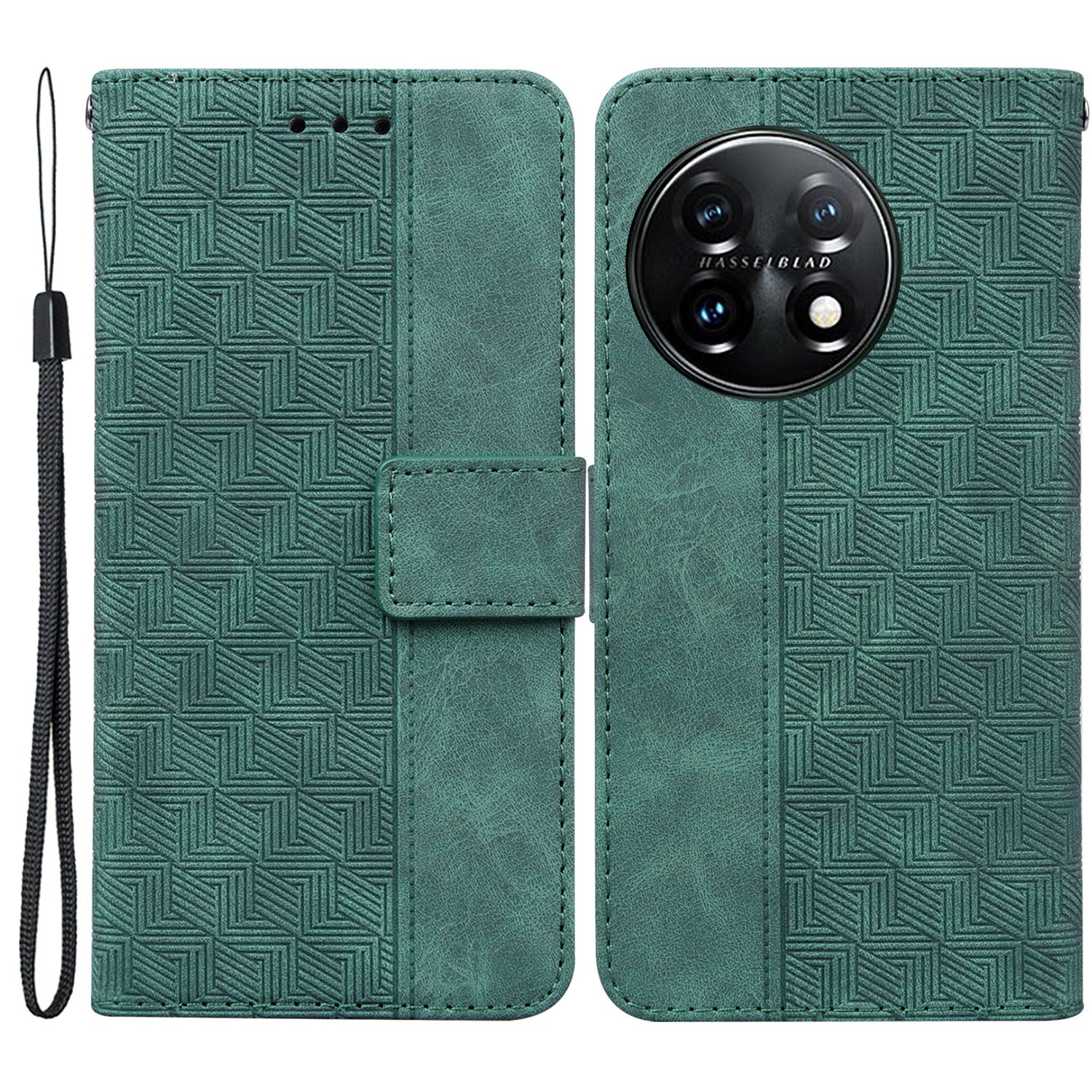 For OnePlus 11 5G Phone Wallet Case Stand Imprinted Leather Full Protection Cell Phone Cover