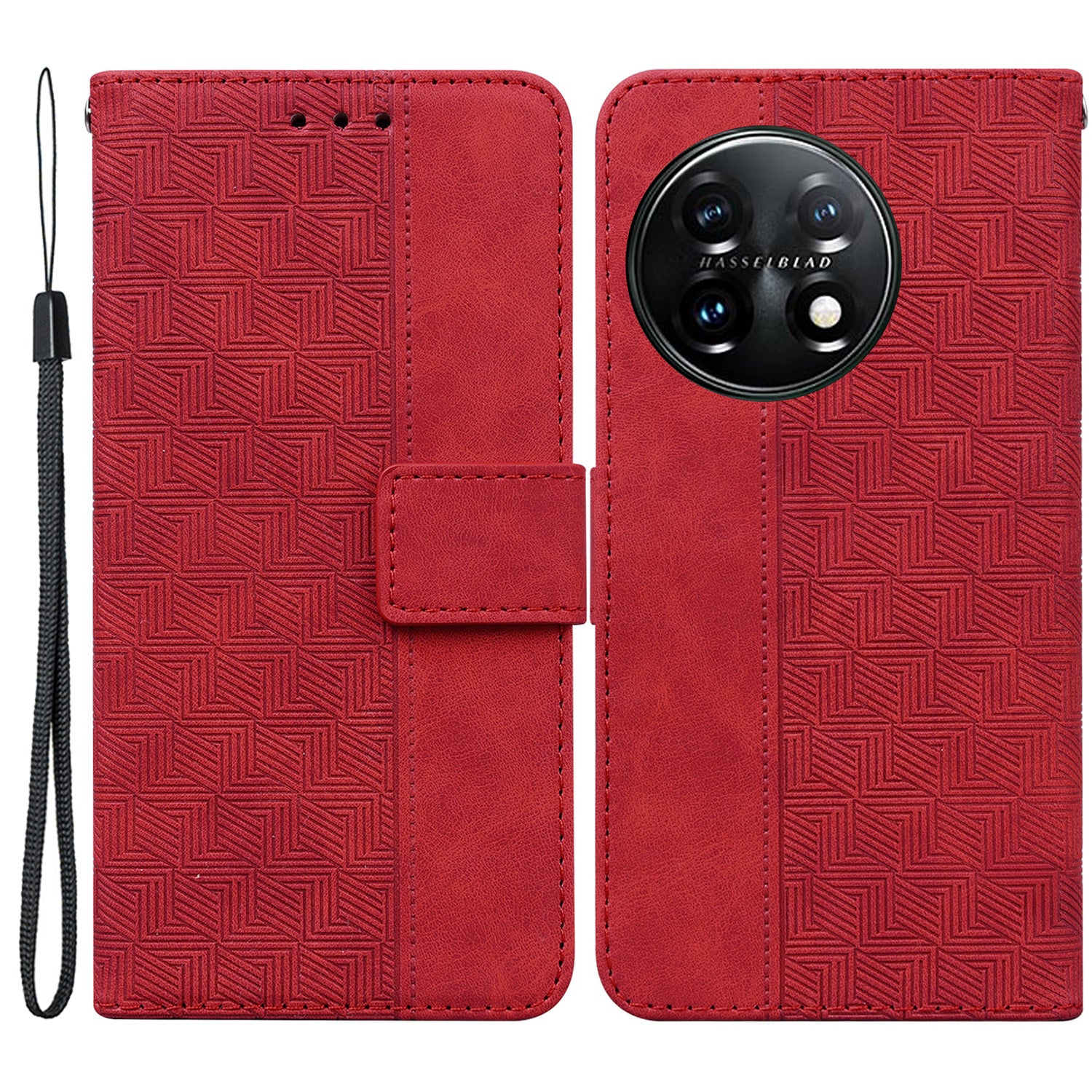 For OnePlus 11 5G Phone Wallet Case Stand Imprinted Leather Full Protection Cell Phone Cover