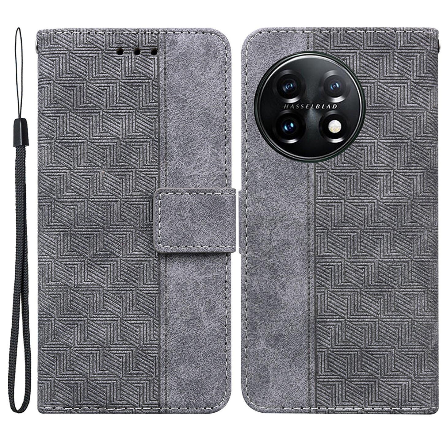 For OnePlus 11 5G Phone Wallet Case Stand Imprinted Leather Full Protection Cell Phone Cover