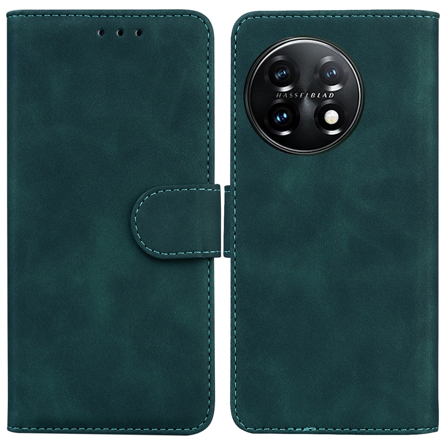 For OnePlus 11 5G Full Protection Phone Case PU Leather Smartphone Cover with Wallet Stand
